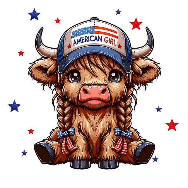 American Girl Highland Cow Custom - TAT 2-3 weeks