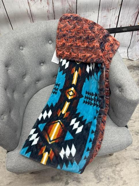 Turquoise Aztec - Baby