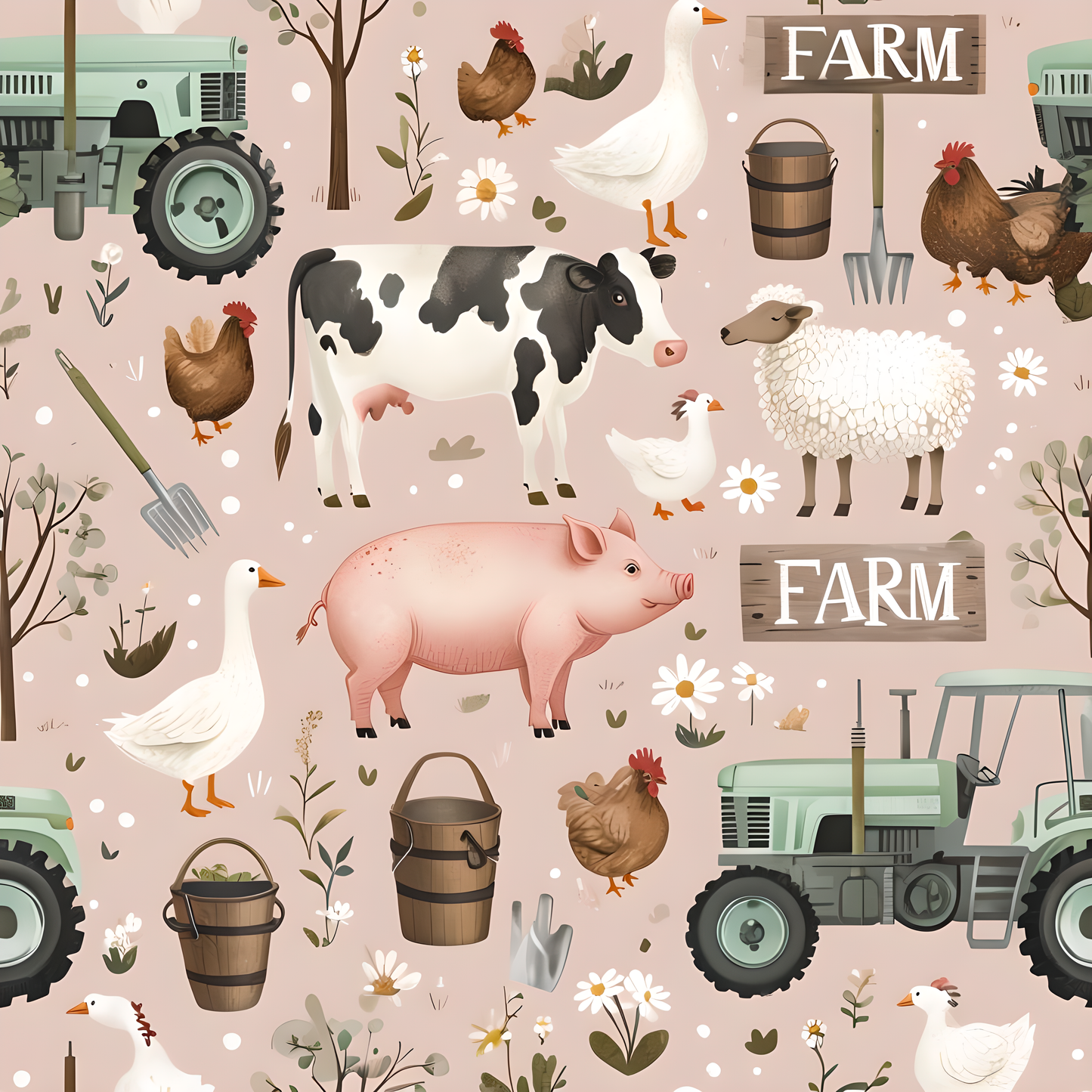 Farm Animals Custom Order - TAT 2-3 weeks