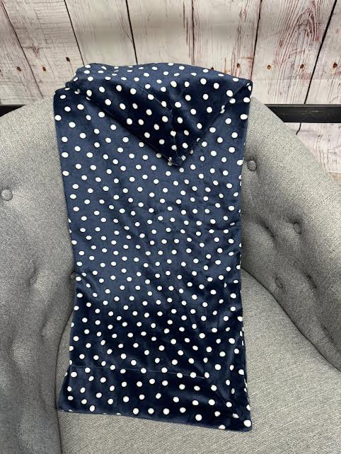 Navy Blue Polka Dots - Baby