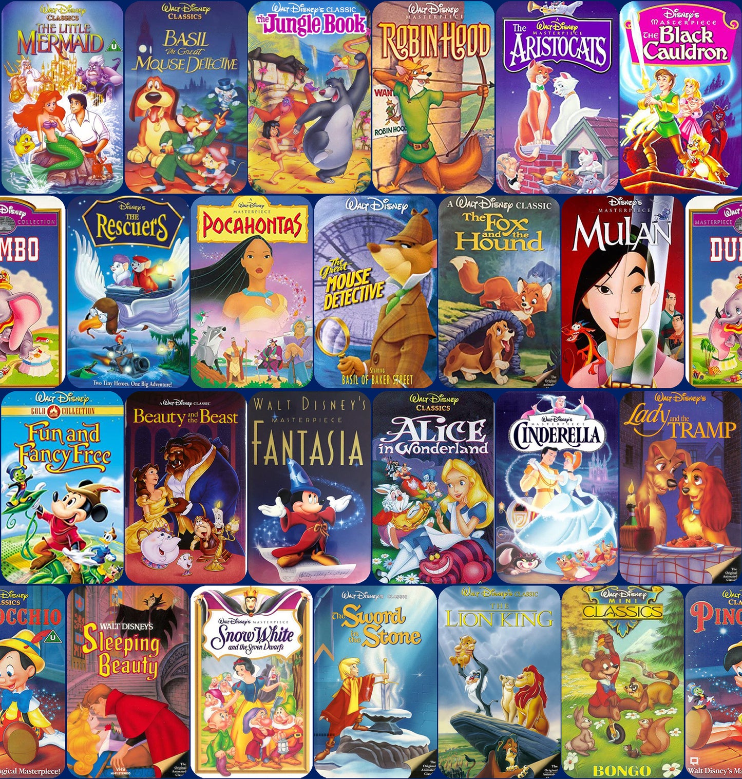 Disney Movies Custom - TAT 2-3 weeks